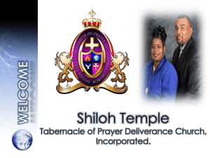 Bishop Larnell phillips - shilohtempletabernacle.org