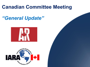View the Canadian Committee PowerPoint presentation.
