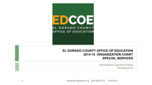 el dorado county office of education 2014