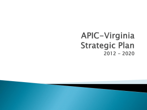 APIC-VA: Strategic Plan