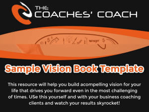 Sample Vision Book Template