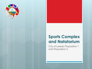 Sports Complex & Natatorium - Texas A&M International University