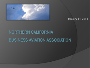 PowerPoint - Northern California Business Aviation Association