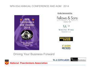 NPA Conference and Awards 2014