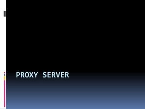Proxy Server - Blogs Unpad