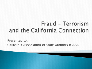 Fraud_Auditors_Prese.. - California Association of State Auditors
