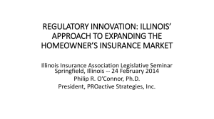 regulatory innovation - Insurance Industry Legislative Day