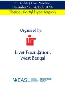 Portal Hypertension - LIVER FOUNDATION, WEST BENGAL