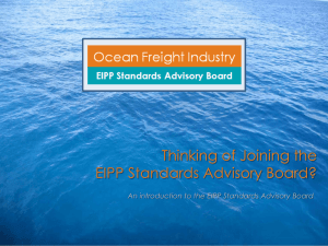 What is the EIPP Standards Advisory Board?