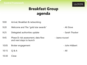 CF Breakfast Group Presentation May 2013