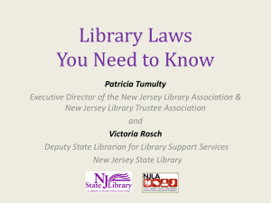 Library Laws You Need to Know