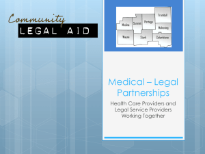 Medical * Legal Partnerships