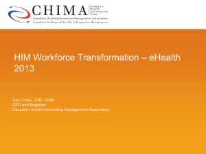 Canadian College of Health Information Management (CCHIM)