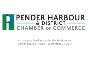 A Year in Review (PDF, 3.5 MB) - Pender Harbour & District