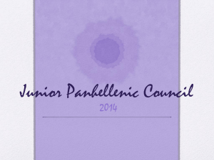 Junior Panhellenic Council - Penn State Panhellenic Council