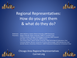 File - Chicago Area Regional Representatives