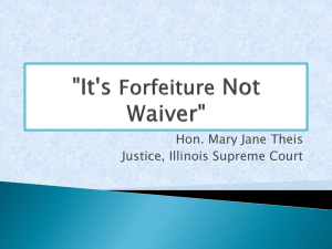 Power Point Presentation - Circuit Court of Cook County