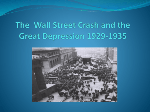 The Great Depression 1929-1935