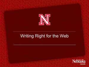 Writing the Right Way for the Web