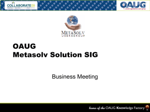 MSS SIG Business Meeting