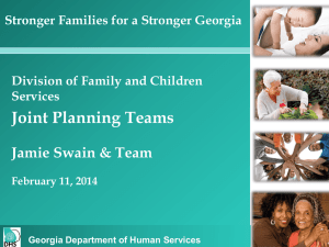 DFCS Team Members - Georgia Association of Homes and Services