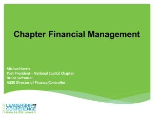 Financial Management - Snake River Chapter