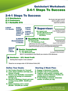 Quickstart 2-4-1: Worksheets