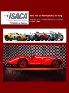 2012 Annual Membership Meeting