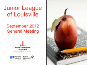 Sept - Junior League of Louisville