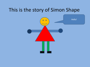 This Is the Story of Simon Shape PowerPoint
