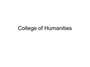 College of Humanities