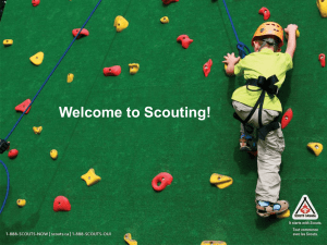 Welcome to Scouting (PowerPoint)