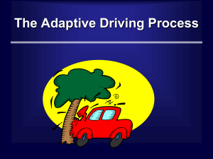 The Adapted Driving Process - University of South Carolina