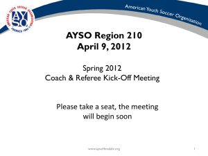 AYSO Region 210 - Aysohinsdale.org