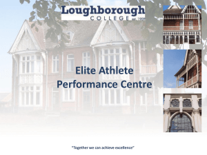 Elite Athlete Performance Centre