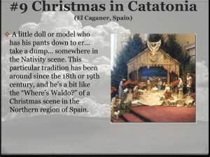 #9 Christmas in Catatonia (El Caganer, Spain)