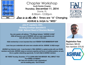 Chapters Workshop Wednesday, March 5th, 2014 Davie, FL 8:00am