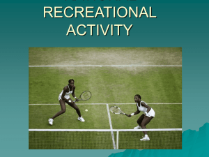 development of lawn tennis as rational recreational activity