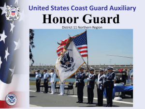 Honor - United States Coast Guard AuxiliaryDistrict 11 Northern