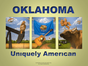 CHAPTER 9 - Oklahoma Uniquely American