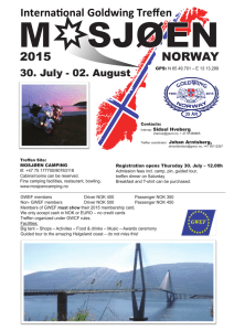 NORWAY 2015 International Goldwing Treffen