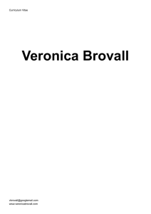 Veronica Brovall, 2014