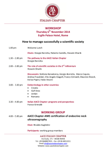 WORKSHOP How to manage successfully a scientific society