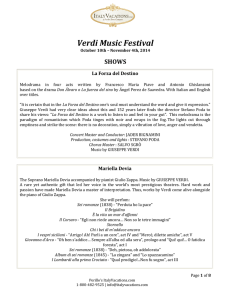 Verdi Music Festival - ItalyVacations.com