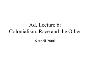 Lecture 7 Science and Racism
