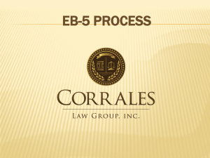 PowerPoint on EB-5 Process