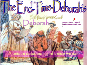 Deborah - God`s Outreach Ministry Int