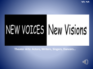 NEW VOICES/NEW VISIONS