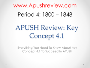 APUSH-Review-Key-Concept-4.1