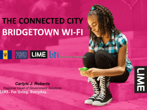 Bridgetown WiFi Project_LIME